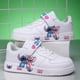 thumbnail image 3 of Zapatillas de deporte de puntada para niños y niñas, zapatos informales de baloncesto, correr, deportes de moda, regalo para niñas de 7 y 18 años, 3 of 5