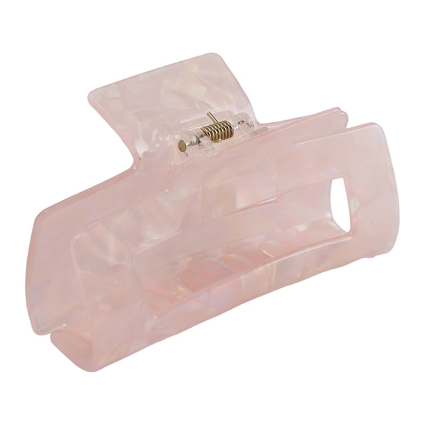 Garras de cabello únicas Bargains, pinzas para el cabello francesas, pinzas para el cabello de tortuga, grandes pinzas para el cabello, horquillas para mujeres en color rosa