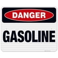 thumbnail image 1 of Danger Gasoline Sign, OSHA Danger Sign, 24x30 Reflective Aluminum EGP, 1 of 1