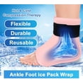 thumbnail image 3 of Pack de Glace pour Cheville Pack de Glace pour Soin Chaud Froid - Soin des Pieds Pack de Glace pour Pieds Réutilisable Gel Soulagement de l'Inconfort du Talon Cheville Eolaks, 3 of 4