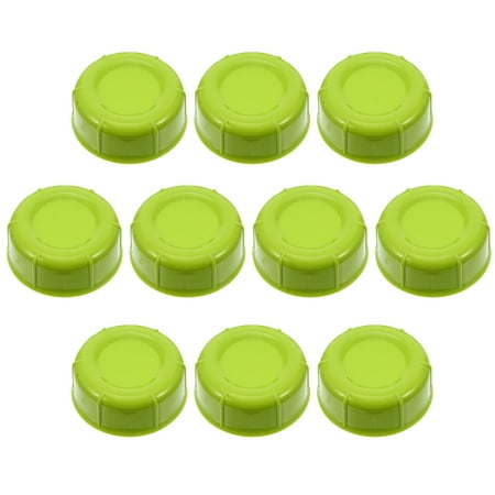 

Hemoton 10pcs Wide Neck Breast Milk Collection Bottle Cap Lids Storage Bottle Travel Cap