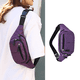 thumbnail image 4 of Riñonera cruzada para hombre y mujer, bolso de cintura grande para entrenamiento al aire libre, viajes, correr de forma informal., 4 of 5