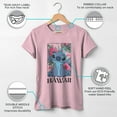 thumbnail image 3 of Girl's Lilo & Stitch Tropical Hawaii Poster Graphic Tee Light Pink X Large, 3 of 10
