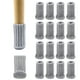 thumbnail image 1 of 16 fundas elásticas para sillas, antideslizantes, para patas de silla, de punto, para muebles y protectores de suelo., 1 of 10