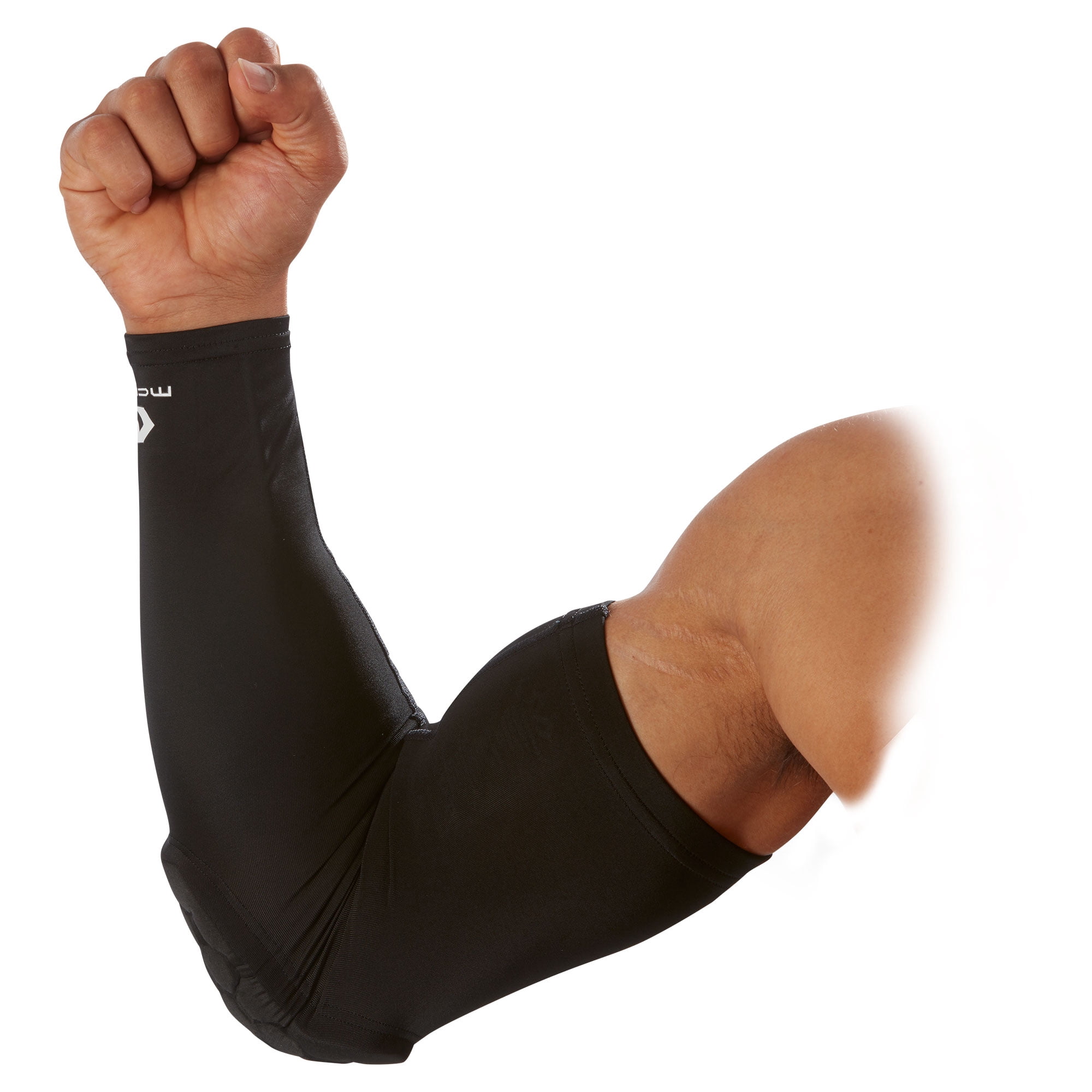 McDavid Arm HEX Tech Padded Protective Compression Sleeve Black, Large/Extra-Large