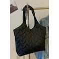 thumbnail image 4 of Kukuzhu Quilted Tote Bag for Women Padding Down Cotton Hobo Bag Large Fashion Shoulder Bag, 4 of 6