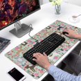 thumbnail image 2 of Long Mouse Pads for Desk,Cute Pitbull Terriers Dog and Flower Desk Mats on Top Of Desks, Desk Mouse Pad Extra Large with 3mm Non-Slip Base and Stitched Edge for Gaming,Office,Work,Home 31.5"x15.7", 2 of 6