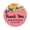 Salmon, variant on Darling Souvenir Round 45 Pieces Rose Floral Thank You Stickers Personalized Bride Groom Names And Date Envelope Seals-Violet