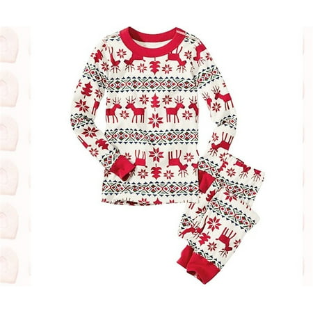 

Christmas Pyjamas Xmas PJs Family Matching Adults Kids Nightwear Set Party Gifts
