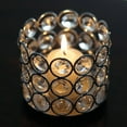 thumbnail image 6 of Efavormart Silver Bejeweled Votive Tealight Crystal Candle Holder Wedding Table Decorative Centerpiece- 3", 6 of 9