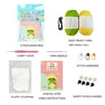thumbnail image 2 of Beginner Crochet Kit, Turtle DIY Woven Plush Set, Cute Animal Ornaments, 2 of 7