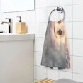 thumbnail image 6 of GZHJMY Fiery Soccer Ball Bath Hand Towel Soft Washcloth Highly Absorbent Fingertip Towels for Bathroom Beach Kitchen Sports Gym Yoga Travel (2-Pieces Towel Sets, 28x16 inch), 6 of 7