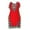 Red, variant on Summer Beach Dress Loose Tunic Knee Length Boho Elegant Ethnic Dress Kaftan Dress Batwing Sleeve Ladies Dresses Casual Africa Clothing , Orange