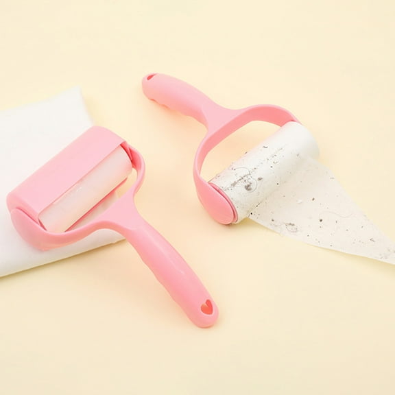 FRCOLOR  10 Pcs Lint Roller for Pet Hair Remover Carpet Fabric White