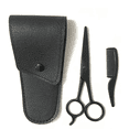thumbnail image 1 of Beard Scissors Set Creative Mustache Scissors Nose Scissors with Comb & Bag, 1 of 3