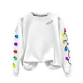 thumbnail image 3 of CLOISE No Hoodie Womens Sweatshirts Christmas Plus Size Crew Neck Tops Graphic Long Sleeve Pullover Fleece Clothes, 3 of 8