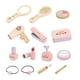 thumbnail image 2 of Juego de peluquería para niños, juego de simulación de maquillaje, juegos de rol, lápiz labial de aprendizaje temprano, de maquillaje de madera para, 2 of 9