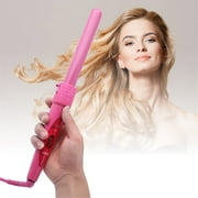 5 in 1 Curling Iron Wand Set with 5 Interchangeable Diamond Tourmaline Ceramic Curl Iron Barrels-No Cool Tip & Travel Bag