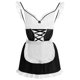 thumbnail image 1 of Gibobby Ropa sexy de mujer para sexo Conjunto de lencería de Brasier y pantaleta de Encaje y Transparencias(Negro, Talla única), 1 of 5
