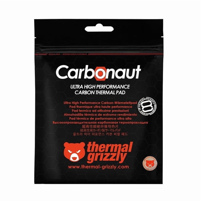 THERMAL GRIZZLY THERMAL PAD CARBONAUT 38X38X0.2