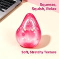 thumbnail image 3 of Pelota antiestrés fidget Drephere Ice Squishy rosa, 3 of 5