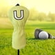 thumbnail image 4 of Cubierta de cabeza de palo de golf Sharpla impermeable U amarilla, 4 of 8
