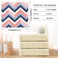 thumbnail image 6 of Yayeee 6 Pack Kitchen Dish Cloths Set for Washing Soft Drying Absorbent Microfiber Towels, White Geometric, 6 of 9