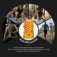 thumbnail image 7 of Gukieu Bees on Hive Honeycomb Print Men's Quick Dry Fitness Vest, Round Neck Sleeveless Fitness Bodybuilding Top-Small, 7 of 7
