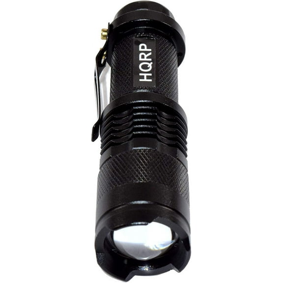 HQRP UV LED Flashlight Blacklight 3W 365 nm for Scorpions Hunting / Mineral Hunting / Rocks, Stones Illumination / Pet Stain & Bed Bug Detection