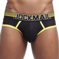 thumbnail image 6 of JOCKMAIL Men's Underwear Briefs Men's Sexy Underwear Breathable Mesh Briefs Soft Bulge Pouch Underwear, 6 of 9