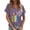 X_Purple, variant on Wang6 Womens Plus Size V Neck Tshirts Casual Short Sleeve Imagine All the People Living Life in Peace Letter Printed Graphic Tees Summer Loose Fit Tops Pink XL