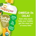 thumbnail image 4 of Bolsitas de comida para bebés HAPPYTOT Stage 4, sin gluten, veganas, 125 ml x 16, 4 of 7