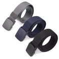 thumbnail image 1 of Guardurnaity Cinturón con hebilla metálica para hombre, duradero y elegante, cinturón de cintura para diario, cinturón antirrobo, cinturón de Accesorios de disfraces, 1 of 6