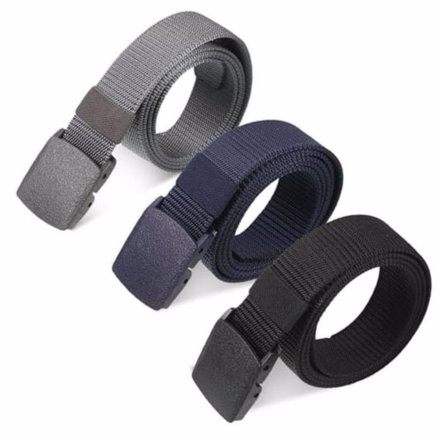 Guardurnaity Cinturón con hebilla metálica para hombre, duradero y elegante, cinturón de cintura para diario, cinturón antirrobo, cinturón de Accesorios de disfraces