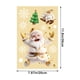 thumbnail image 4 of Ganfancp Decoración de Navidad Santa Claus Muñeco de Nieve Decoración de Fiesta Nieve Pegatinas de Vidrio 110Pcs Ofertas Del Día Liquidación Set de Pegatinas Navideñas X 1, 4 of 6