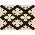 thumbnail image 1 of Ahgly Company Indoor Rectangle Patterned Deep Peach Orange Area Rugs, 4' x 6', 1 of 6