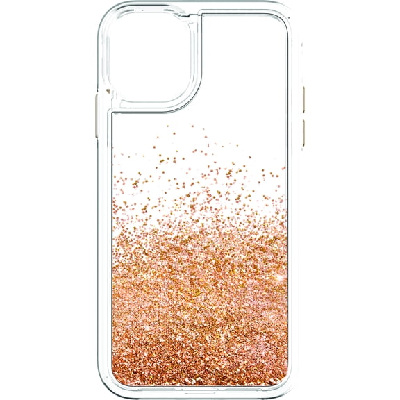 Bronze Liquid Glitter Phone Case for iPhone 11 Pro Max