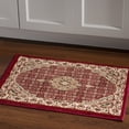 thumbnail image 2 of Linon Home Décor Elegance Area Rug Collection, Red and Ivory, 8' x 10', 2 of 3