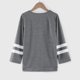 thumbnail image 2 of Gibobby blusas y camisas para Niñas Tops cuello redondo Casual pulóver túnica informal blusa larga niñas camisa suelta sudadera T adolescentes niños manga niñas Tops （Gris， 12-13 Años), 2 of 5