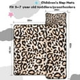 thumbnail image 5 of Beige and Black Of Leopard Print Toddler Nap Mats for Kids Preschool,Sleeping Mat Bag or Kids,Toddler Sleeping Bag,Toddler Nap Mat or Daycare, 5 of 6