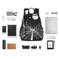thumbnail image 4 of Easygdp Futuristic Moonlit Cityscape para Easygdp Yak - Mochila Casual Ligera y Resistente para Viaje y Senderismo para Hombres y Mujeres, 4 of 7
