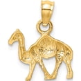 thumbnail image 3 of 14K Yellow Gold D/C Camel Pendant Made In United States c4582, 3 of 5
