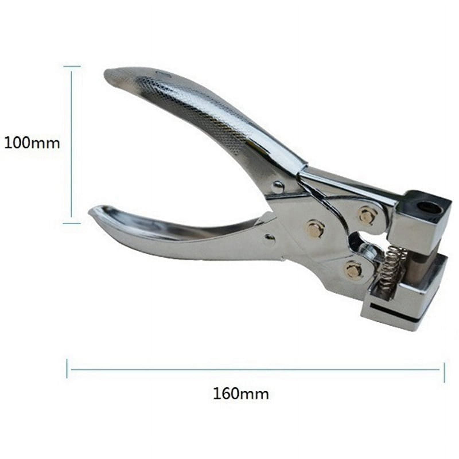 Generic T Slot Shape Hole Punch Steel Handheld Hanger Airplane Hole Punch  Butterfly T-Hook Clamp