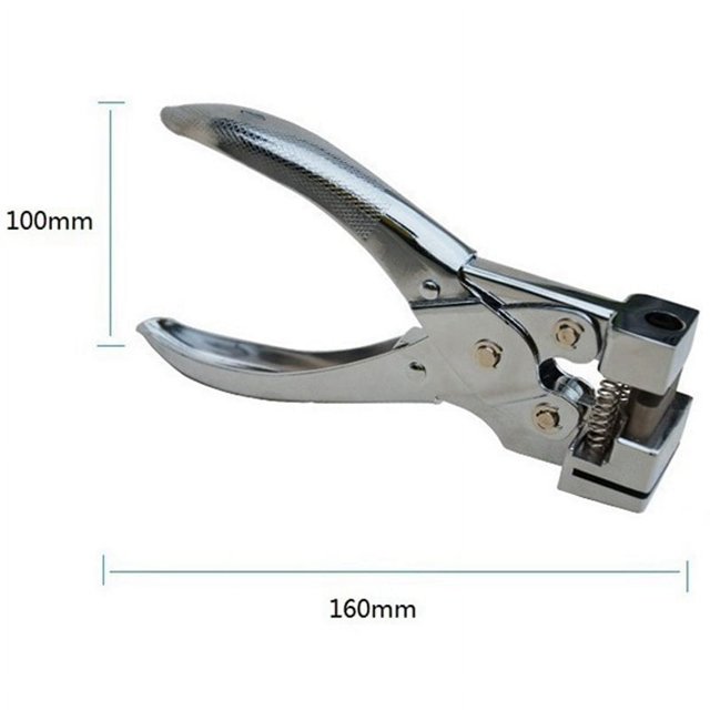 T Shape Hole Punch Butterfly Shape Hanging Holes Punches Manual PVC Card Punch and ID Card Slot Hole Punch