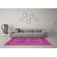 thumbnail image 3 of Ahgly Company Indoor Rectangle Persian Pink Traditional Area Rugs, 7' x 9', 3 of 4