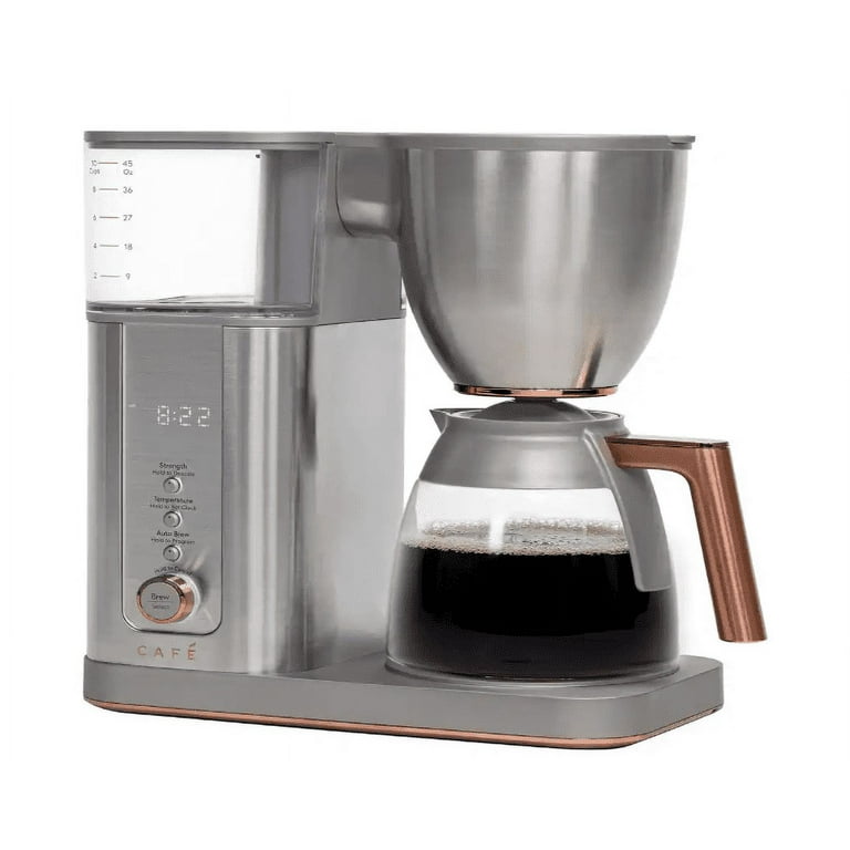 Cafe Specialty Drip Coffee Maker with Glass Carafe in Stainless