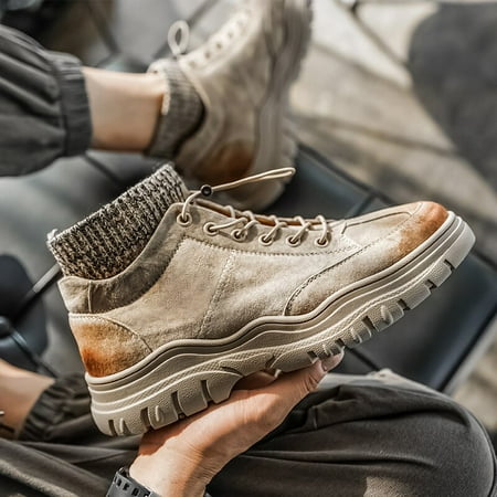 

Boots Men Snow Plush Winter Boots For Men Comfortable Men s Shoes Army Men Shoe Casual Footwear Work Boots