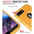 thumbnail image 3 of Diverbox for iPhone 8 Plus Case iPhone 7 Plus Case [Shockproof] [Dropproof] [Dust-Proof],Heavy Duty Protection Phone Case Cover for Apple iPhone 8 Plus & 7 Plus (Yellow), 3 of 7