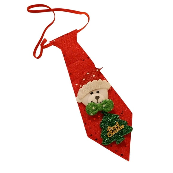 Regalos de Navidad para Niños Corbatas de Navidad Corbatas de Lentejuelas Corbatas para Adultos Disfraces de Rendimiento Decoraciones Suministros Disfraces para Adultos