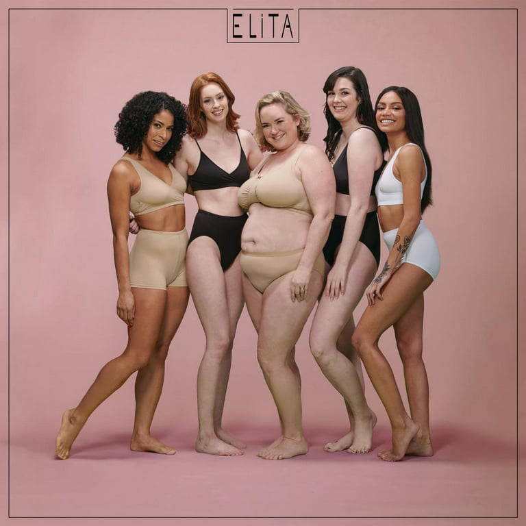 Elita Women's PLUS Microfiber Full Panty
